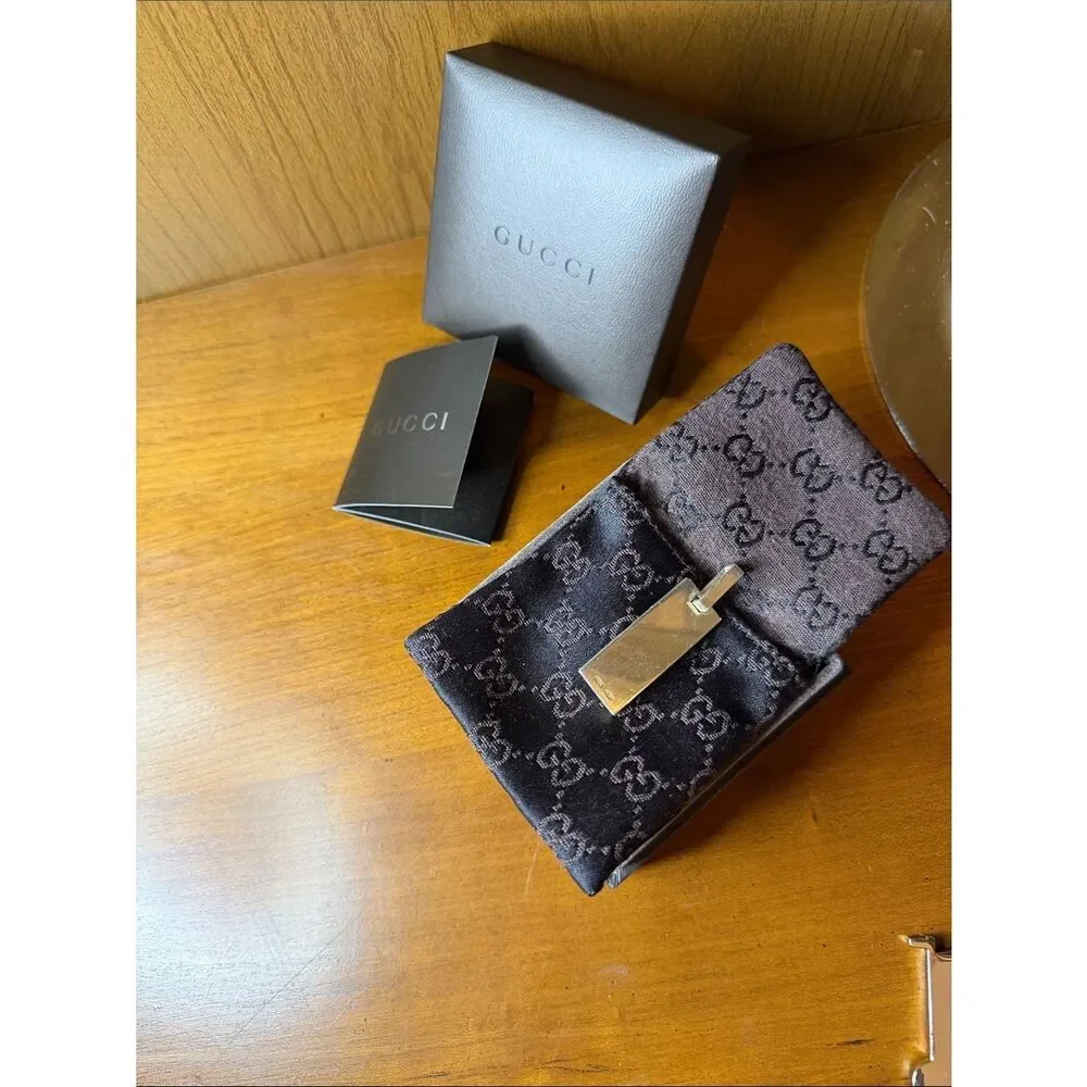 Gucci Necklace Charm 925 Silver with Original Dustbag, Papers, and box